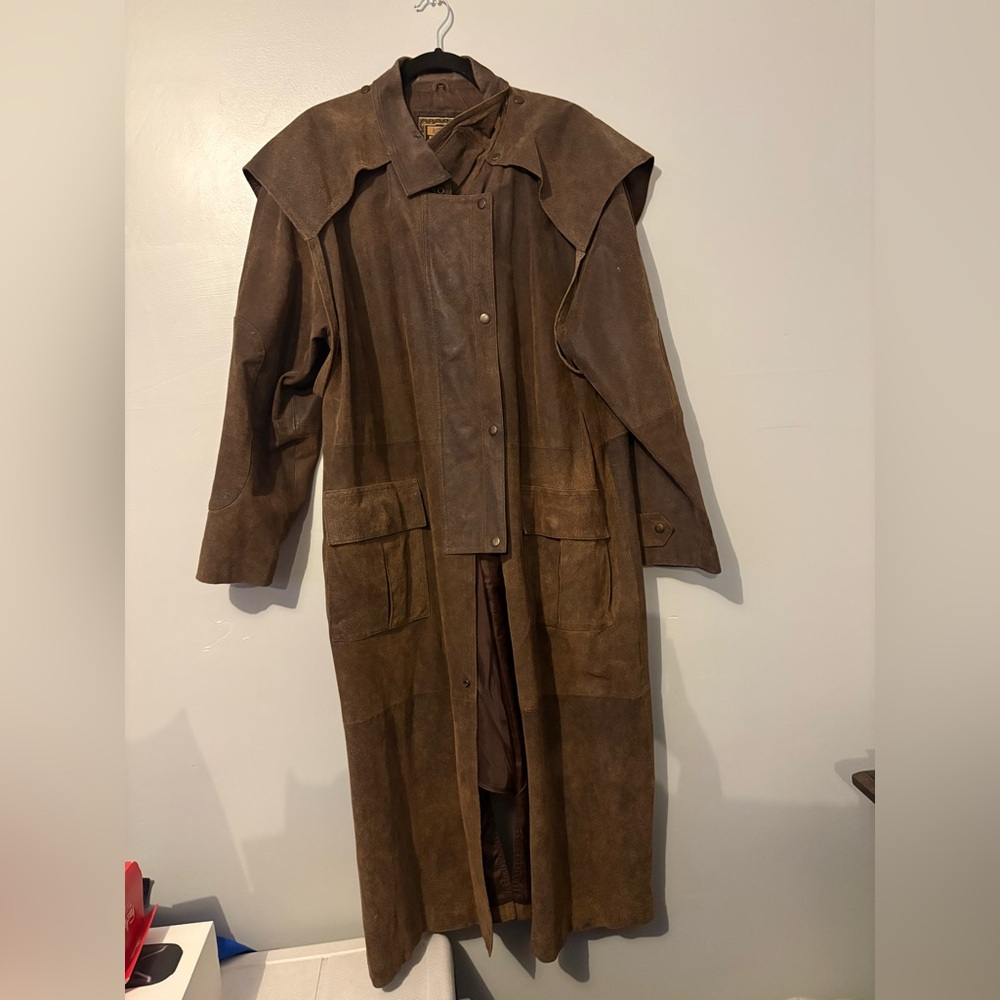 Adler Brown Leather Jacket